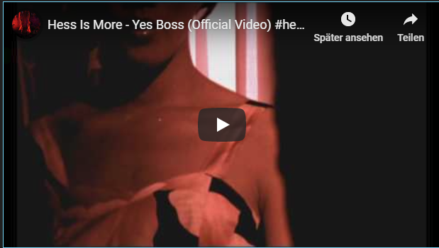Hess Is More – Yes Boss